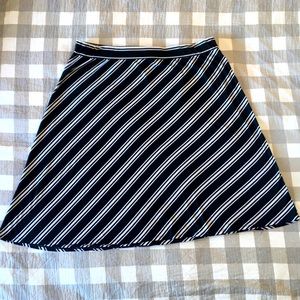 Faded Glory Women’s Skirt; Black and White…
